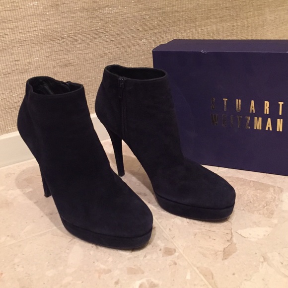 Stuart Weitzman Shoes - Stuart Weitzman Suede Booties